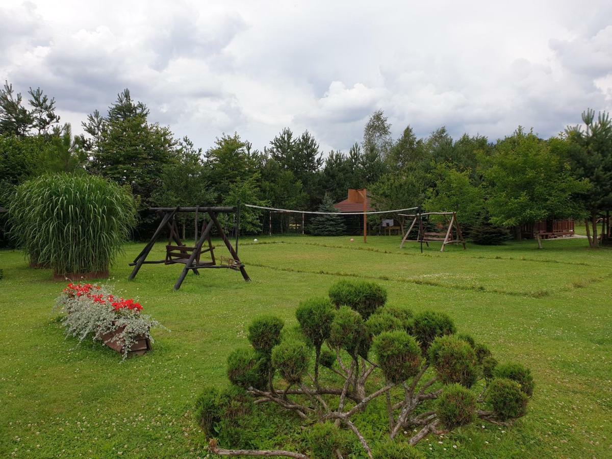Domki Nad Sanem เลสโก ภายนอก รูปภาพ